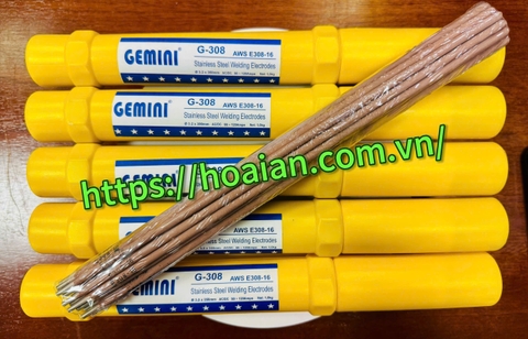 Que hàn inox GEMINI G-308 (AWS E308-16)