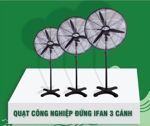 Quạt đứng công nghiệp IFAN NS-75-3 lá