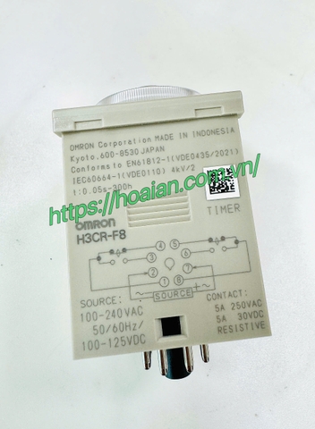 Timer Omron H3CR-F8 AC100- 240/DC100-125OMI