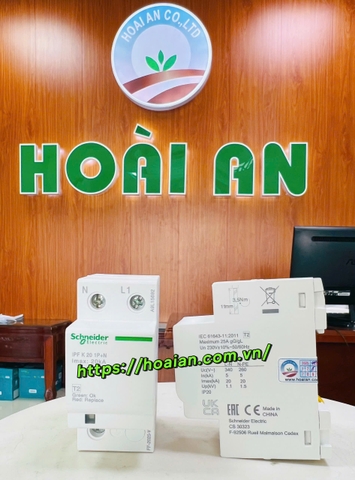 Aptomat Schneider chống sét 1P 20kA A9L15692