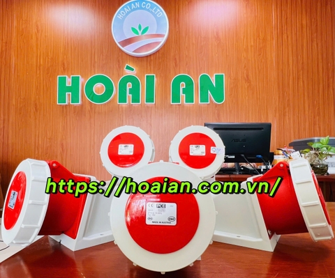 Phích cắm công nghiệp 5P 32A IP67 – F1252-6 (PCE, Austria)