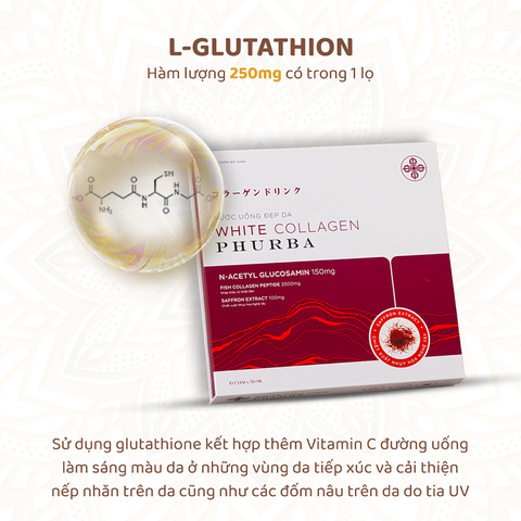 Nước uống đẹp da White Collagen Phurba