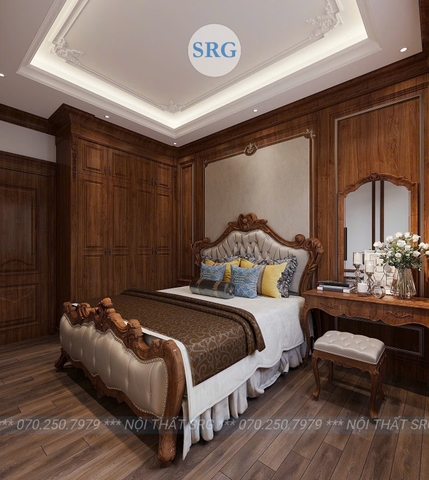 Thiết kế phòng ngủ tại Gia Lâm, Hà Nội