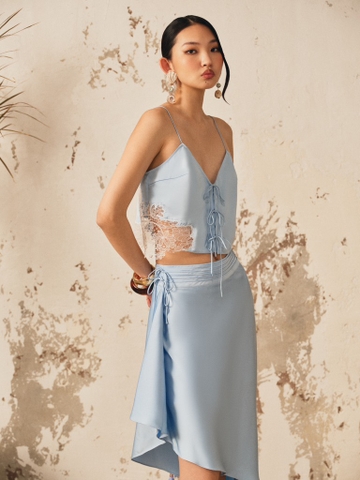 SEA BLUE SKIRT