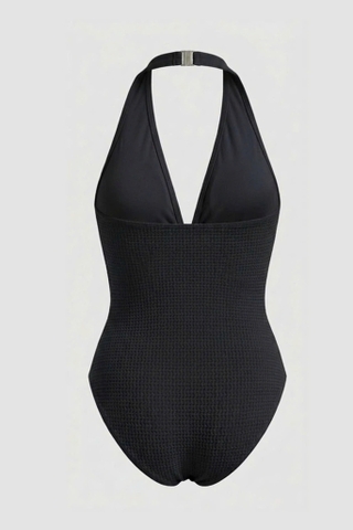BLACK WIST TANKINI
