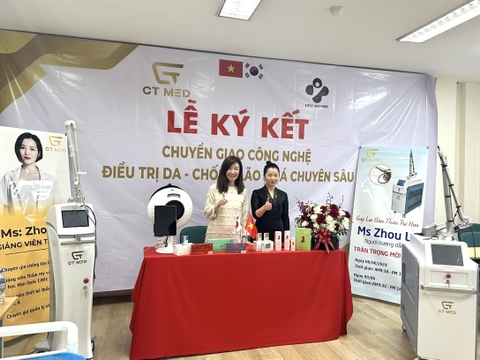 Bước Tiến Mới Trong Thẩm Mỹ: Lễ Ký Kết Chuyển Giao Công Nghệ của CTMED Và Chuyên Gia Ms. Zhou Li