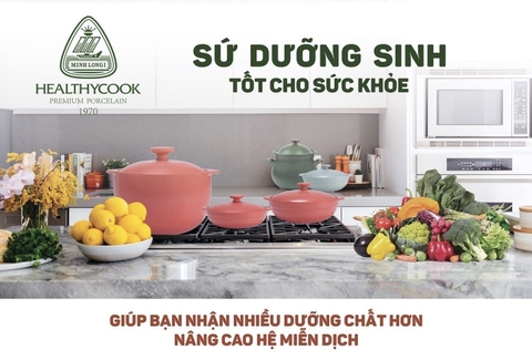 NỒI SỨ DUY NHẤT LUỘC KHÔNG CẦN NƯỚC - MANG ĐẾN LỢI ÍCH TUYỆT VỜI CHO SỨC KHOẺ