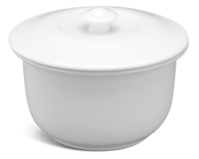 Thố 0.52 L + nắp - Daisy Lys - Trắng Ngà