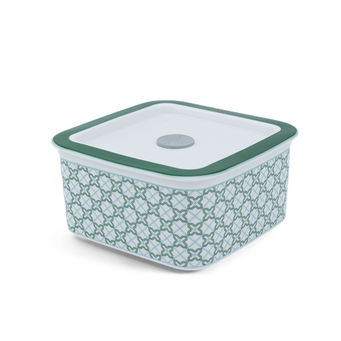 Hộp sứ dưỡng sinh vuông đựng thực phẩm 15 cm + nắp (Nhiều màu)