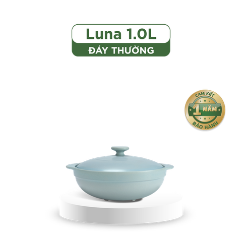 Nồi dưỡng sinh Luna 1.0L + nắp (CK) Màu Xám