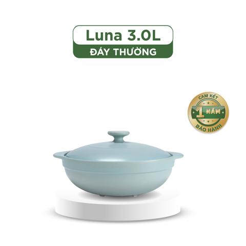 Nồi dưỡng sinh Luna 3.0L + nắp (CK) Màu Xám