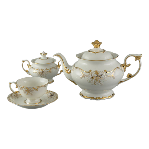 Bộ trà 1.3L - Đài Cát - Trang Trí Hoa