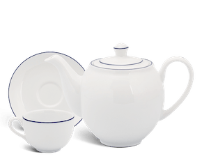 Bộ trà 0.8L - Came - Chỉ Xanh Dương