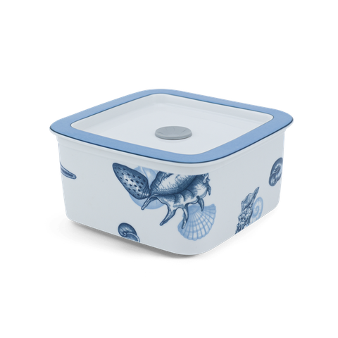 Hộp sứ dưỡng sinh vuông đựng thực phẩm 15 cm + nắp (Nhiều màu)