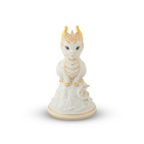 Rồng Hảo Đức (13.5 cm) Màu Trắng