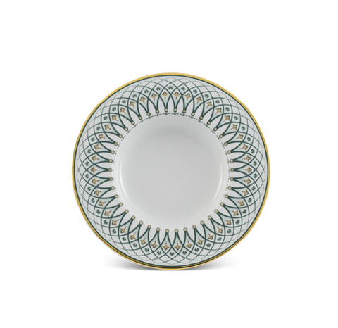 Dĩa súp 23 cm Đồng Tâm Xanh Lá