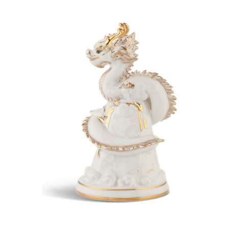 Rồng Long Phù Đại Khánh (13.5cm) Trắng