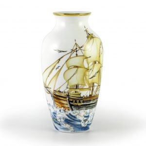 Bình hoa 27 cm - Thuận buồm - Trang trí vàng