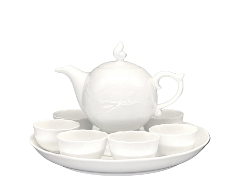 Bộ trà 0.3L - Sen Trắng
