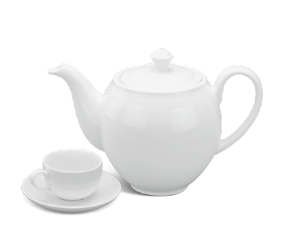 Bộ trà 0.50 L - Came - Trắng