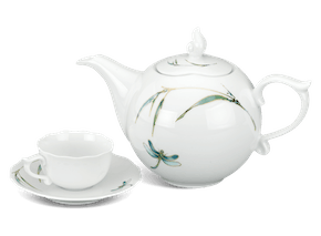 Bộ trà 0.7L - Mẫu Đơn - Thanh Trúc