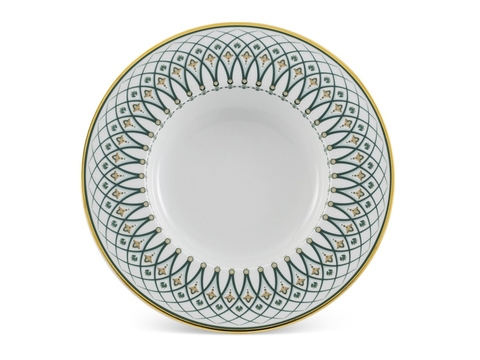 Dĩa súp 27 cm Đồng Tâm Xanh Lá