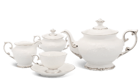 Bộ trà 1.3L - Đài Cát - Chỉ Bạch Kim