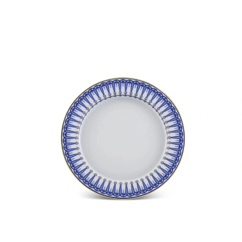 Dĩa tròn 23 cm Đồng Tâm Xanh Dương