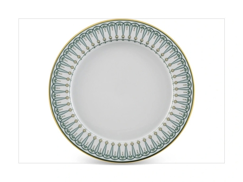 Dĩa tròn 23 cm Đồng Tâm Xanh Lá