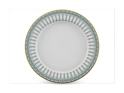 Dĩa tròn 19 cm Đồng Tâm Xanh Lá