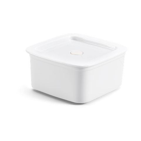 Hộp sứ dưỡng sinh vuông đựng thực phẩm 15 cm + nắp (Nhiều màu)