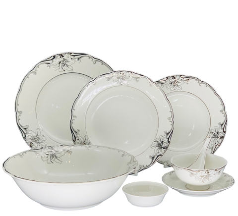 BBA 6 người 32sp - Đài các - Trang trí bạch kim