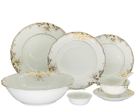 BBA 6 người 32sp - Đài các - Trang trí hoa