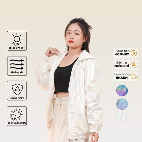 Áo Khoác Chống Nắng 1 Lớp Chống Thấm Nước