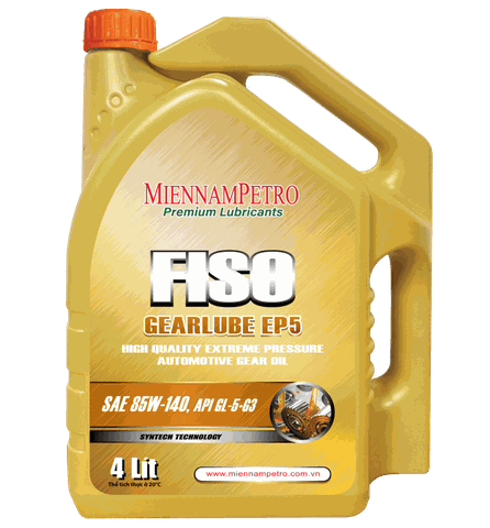 FISO GEARLUBE EP5 – DẦU HỘP SỐ, BÁNH RĂNG CHỊU CỰC ÁP ĐA CẤP CHẤT LƯỢNG