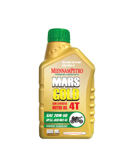 MARS GOLD – DẦU NHỚT XE MÁY 4T