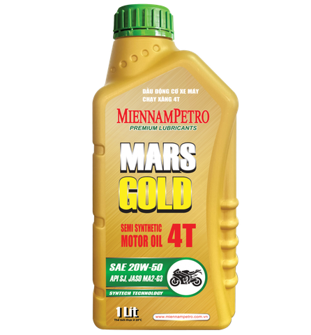 MARS GOLD – DẦU NHỚT XE MÁY 4T