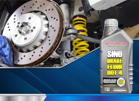 SINO BRAKE FLUID DOT 4 – DẦU THẮNG (DẦU PHANH) CHẤT LƯỢNG CAO