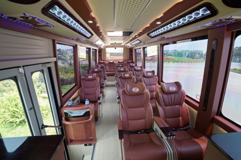 HALONG BAY TO NINH BINH BY 16-SEATER FELIX LIMOUSINE
