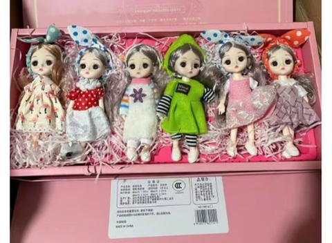 Set 6 búp bê baby mã 6116