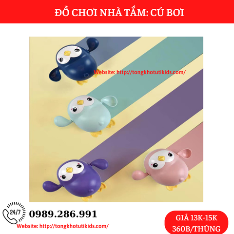 Cú bơi (bán slg từ 5 con)(360 bộ/thùng)