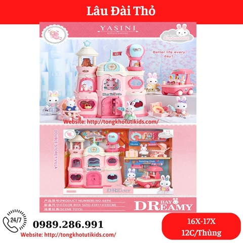 Lâu Đài Thỏ 6694 (12 bộ/thùng)