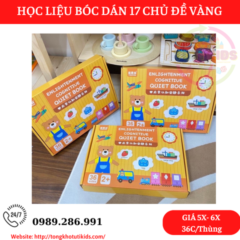 Bóc dán vàng(36 bộ/thùng)