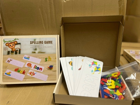 Bộ thẻ ghép chữ DC-34 (40 bộ/thùng)