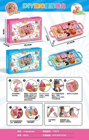 Đồ chơi làm bánh BENTO mã 8855