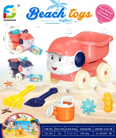 Xe tải xúc cát 733-323(60 bộ/thùng)