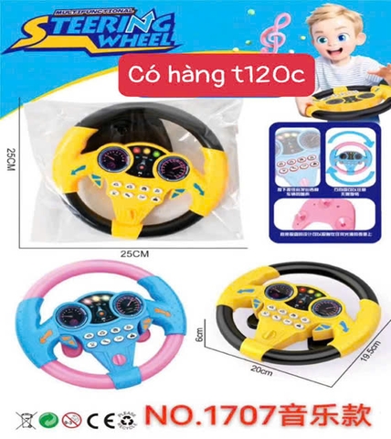 Vô lăng mẫu 2 mã 1707 (120 bộ/thùng)