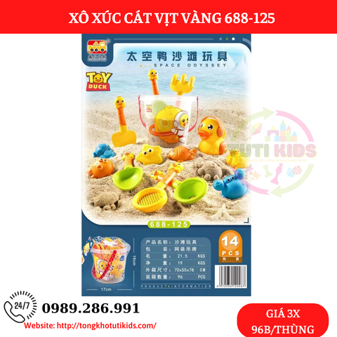xô xúc cát vịt-688-125(96 bộ/thùng)