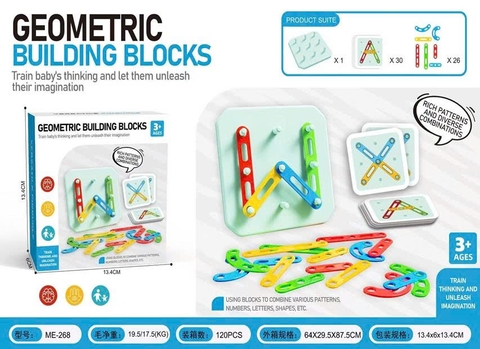 Bộ lắp ghép sáng tạo Bulding blocks ME-268