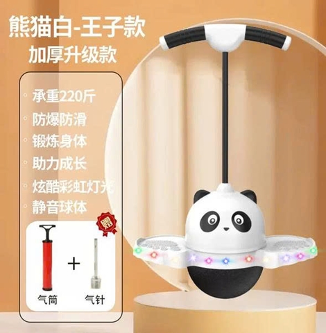 Bóng Nhảy có đèn (Hồng/đen) XM-007